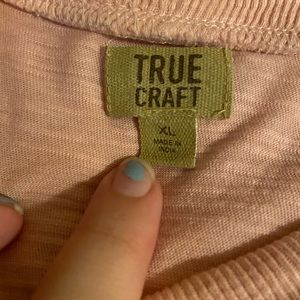 True Craft pink shirt
